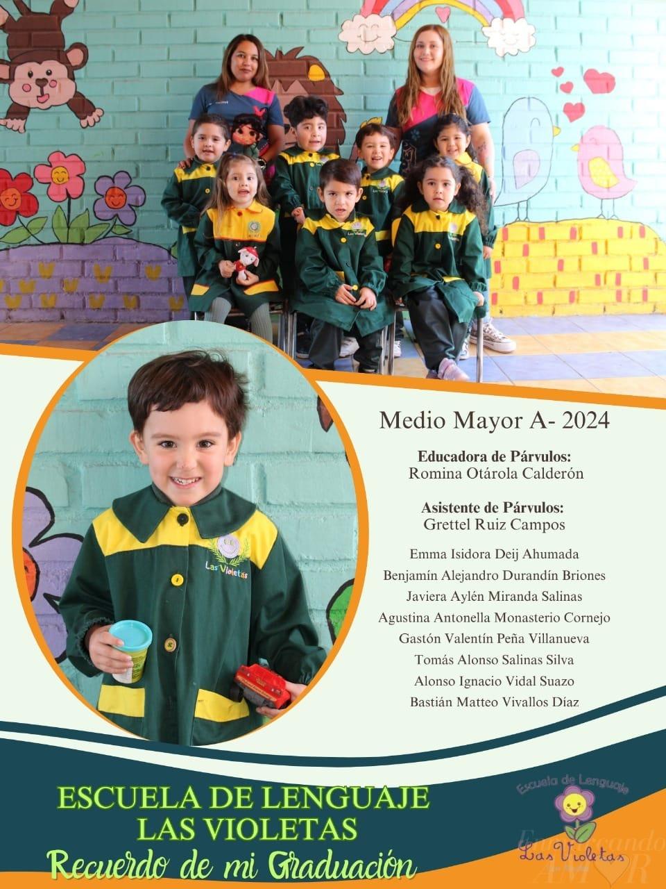 Graduación Escuela de lenguaje Las Violetas 2024